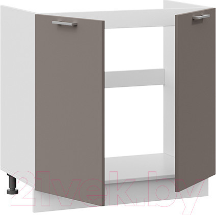 Изображение товара Шкаф под мойку ТриЯ Габриэлла 1Н8М (белый/муссон)