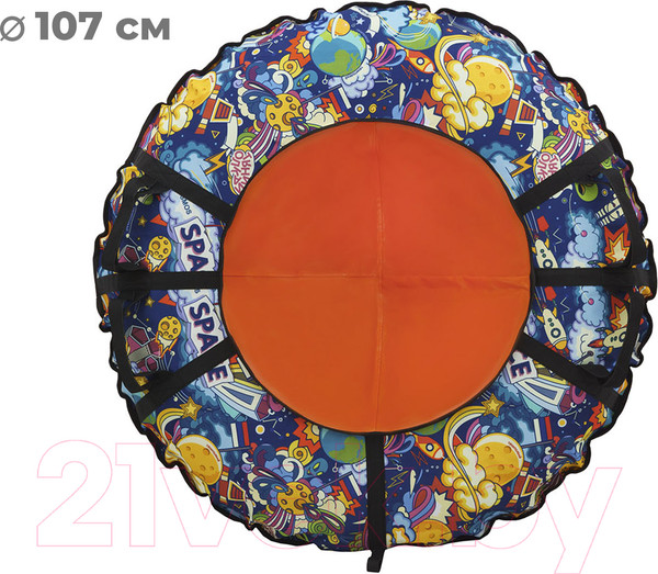 Изображение товара Тюбинг-ватрушка Тяни-Толкай 1070мм Kosmos (оксфорд, Норм)