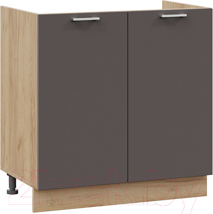 Изображение товара Шкаф под мойку ТриЯ Габриэлла 1Н8М (дуб крафт золотой/муссон)