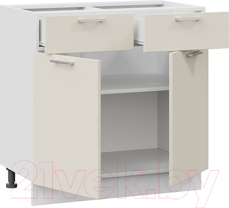 Изображение товара Шкаф-стол кухонный ТриЯ Габриэлла 1Н8Я1 (белый/крем)