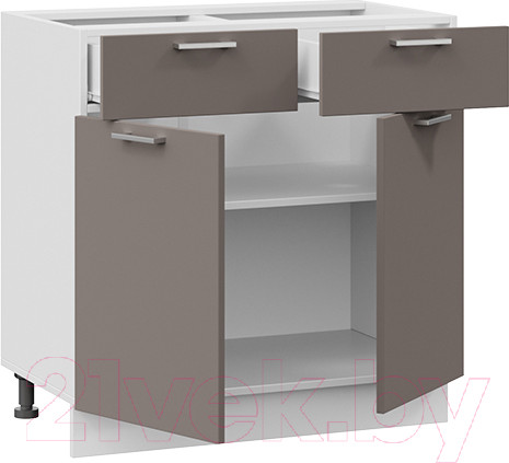 Изображение товара Шкаф-стол кухонный ТриЯ Габриэлла 1Н8Я1 (белый/муссон)