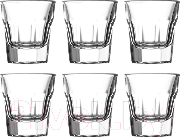 Изображение товара Набор шотов Pasabahce Касабланка 52734/775162 (6шт)