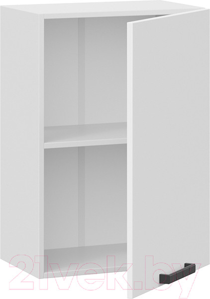 Изображение товара Шкаф навесной для кухни ТриЯ Детройт 1В5 исп. 2 (белый/белый глянец)