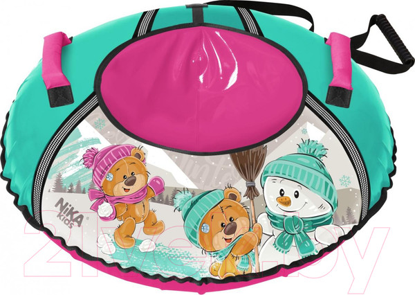 Изображение товара Тюбинг-ватрушка Ника ТБ1КР-70 (с забавными медвежатами)