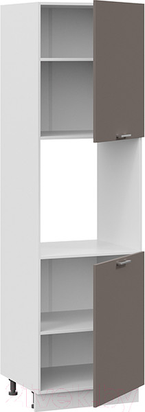 Изображение товара Шкаф-пенал кухонный ТриЯ Габриэлла 1П6 (белый/муссон)