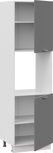 Изображение товара Шкаф-пенал кухонный ТриЯ Габриэлла 1П6 (белый/титан)