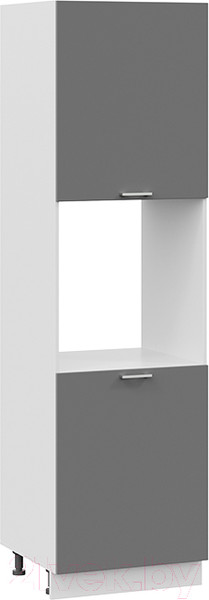 Изображение товара Шкаф-пенал кухонный ТриЯ Габриэлла 1П6 (белый/титан)