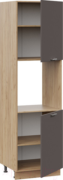 Изображение товара Шкаф-пенал кухонный ТриЯ Габриэлла 1П6 (дуб крафт золотой/муссон)