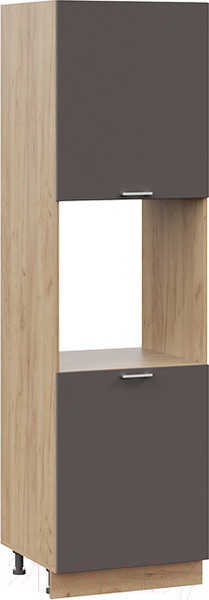 Изображение товара Шкаф-пенал кухонный ТриЯ Габриэлла 1П6 (дуб крафт золотой/муссон)