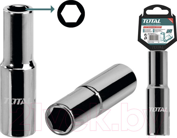 Изображение товара Головка слесарная TOTAL THTST12123L