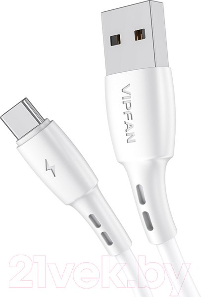 Изображение товара Кабель Vipfan X05 USB-Type-C (2м, белый)