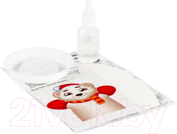 Изображение товара Набор для выращивания кристаллов Lori Фигурка Белый мишка / Крф-026