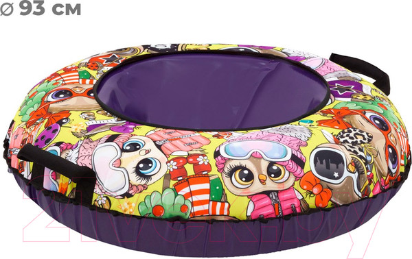 Изображение товара Тюбинг-ватрушка Тяни-Толкай 930мм Fancy (оксфорд, Норм)