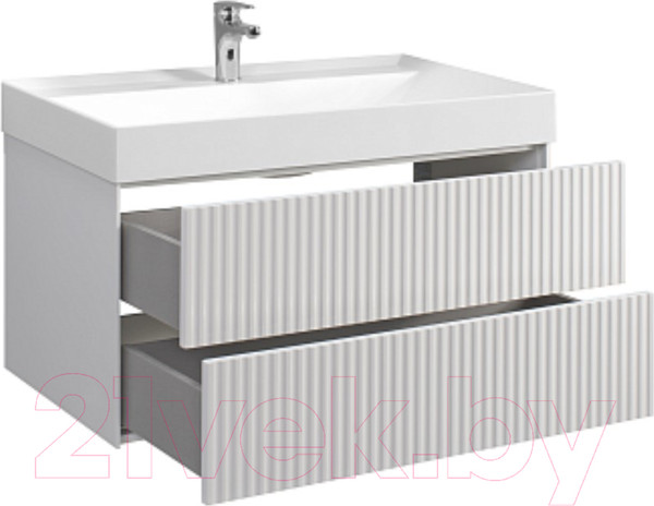 Изображение товара Тумба под умывальник Belux Сиртаки НП 100-02 (18, белый матовый)