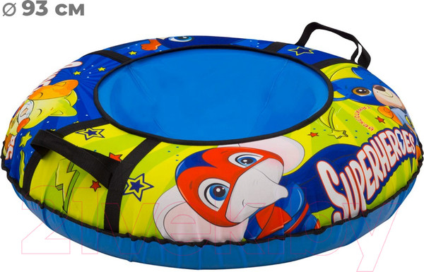 Изображение товара Тюбинг-ватрушка Тяни-Толкай 930мм Superheroes (оксфорд, Норм)
