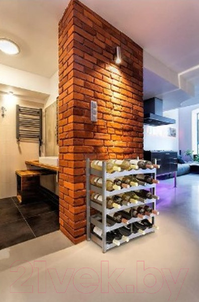 Изображение товара Подставка для бутылок Rotho Vario / 1166108853 (антрацит)