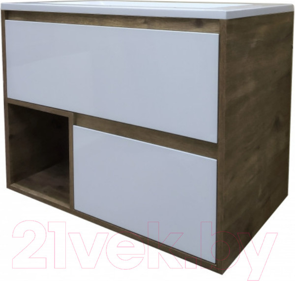 Изображение товара Тумба с умывальником Эстет Monaco Wood / ФР-00010675