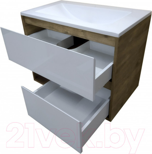Изображение товара Тумба с умывальником Эстет Monaco Wood / ФР-00010675