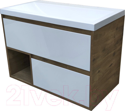 Изображение товара Тумба с умывальником Эстет Monaco Wood / ФР-00010673