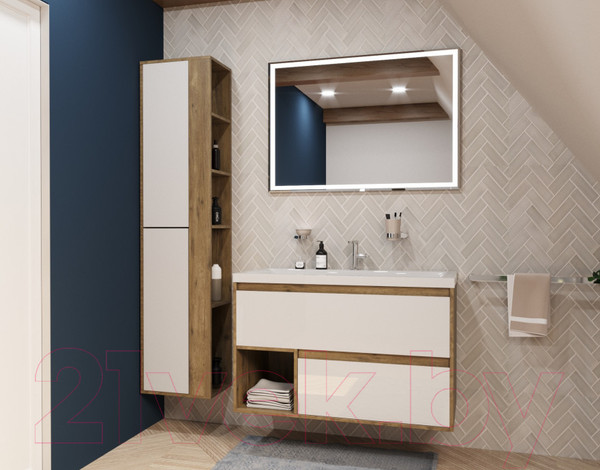 Изображение товара Тумба с умывальником Эстет Monaco Wood / ФР-00010677