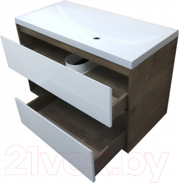 Изображение товара Тумба с умывальником Эстет Monaco Wood / ФР-00010677