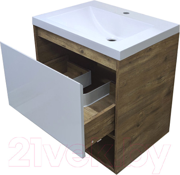 Изображение товара Тумба с умывальником Эстет Monaco Wood / ФР-00010681