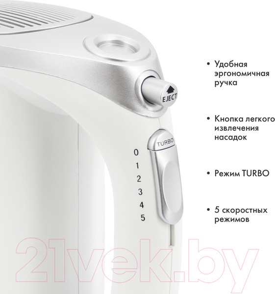 Изображение товара Миксер ручной Atlanta ATH-3114 (белый)