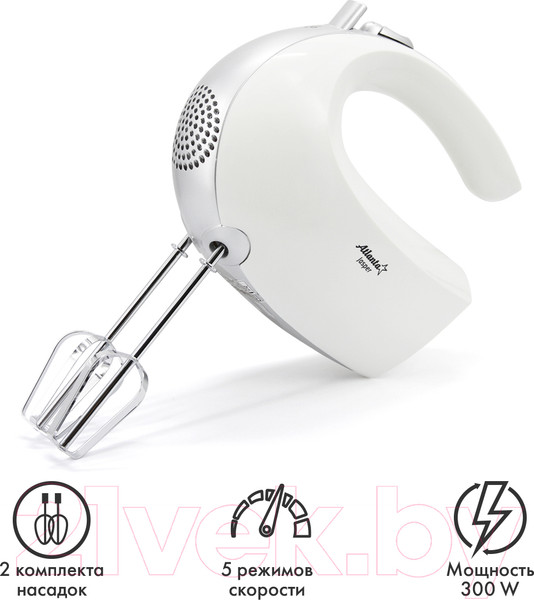 Изображение товара Миксер ручной Atlanta ATH-3116 (белый)