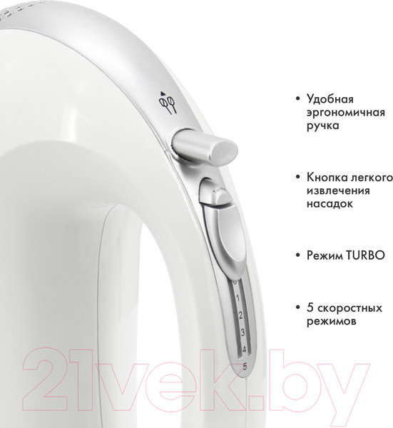 Изображение товара Миксер ручной Atlanta ATH-3116 (белый)