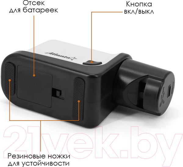 Изображение товара Ножеточка электрическая Atlanta ATH-4602 (черный)