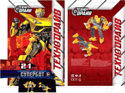 Изображение товара Робот-трансформер Технодрайв Супербот / 1907L169-R4S