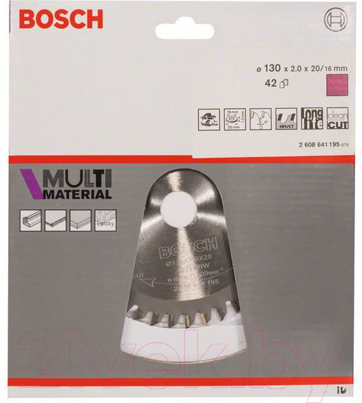 Изображение товара Пильный диск Bosch 2.608.641.195