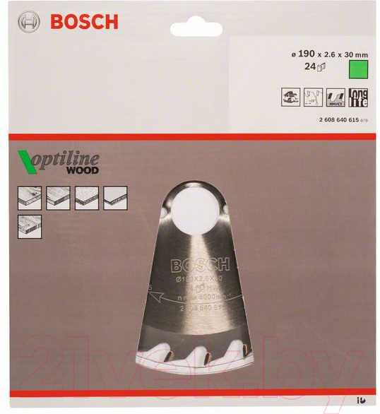 Изображение товара Пильный диск Bosch 2.608.640.615