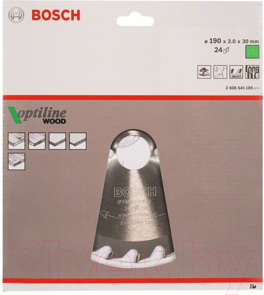 Изображение товара Пильный диск Bosch 2.608.641.185