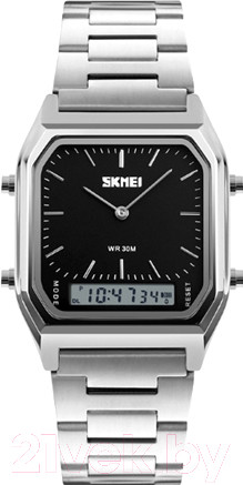 Изображение товара Часы наручные мужские Skmei 1220-1 (серебристый/черный)