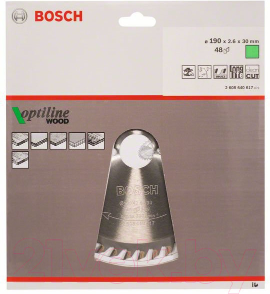 Изображение товара Пильный диск Bosch 2.608.640.617