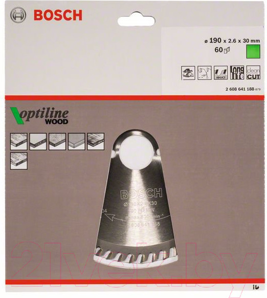 Изображение товара Пильный диск Bosch 2.608.641.188