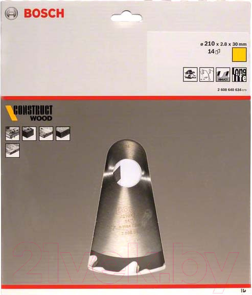 Изображение товара Пильный диск Bosch 2.608.640.634