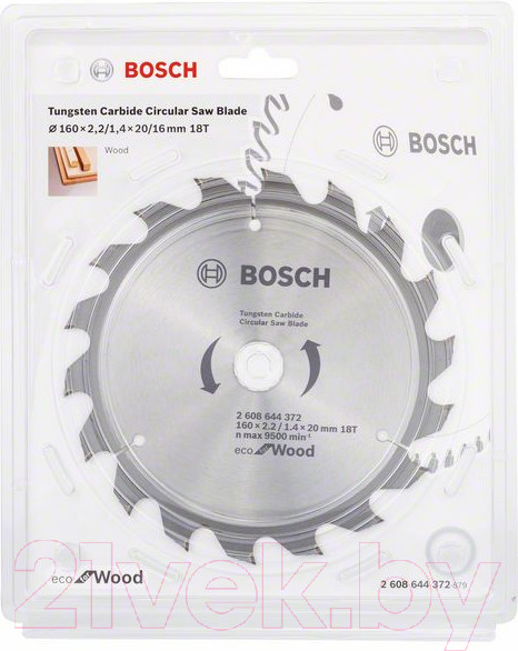 Изображение товара Пильный диск Bosch 2.608.644.372