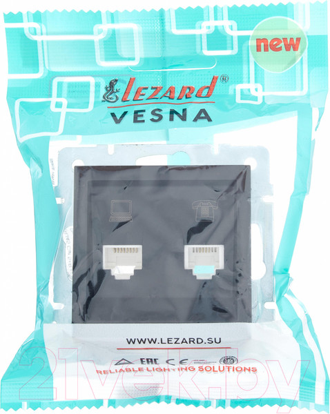 Изображение товара Розетка Lezard Vesna 742-4288-143