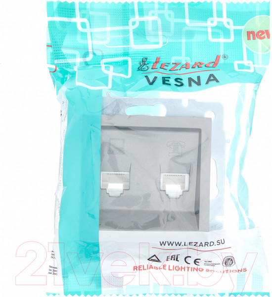 Изображение товара Розетка Lezard Vesna 742-3588-143