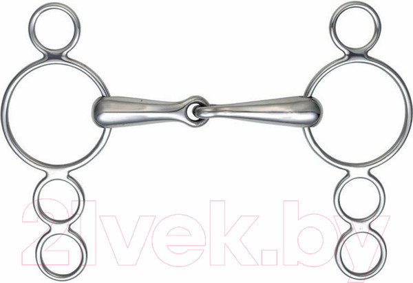 Изображение товара Трензель для лошади Shires Олимпийский с одним сочленением / 607/4.5