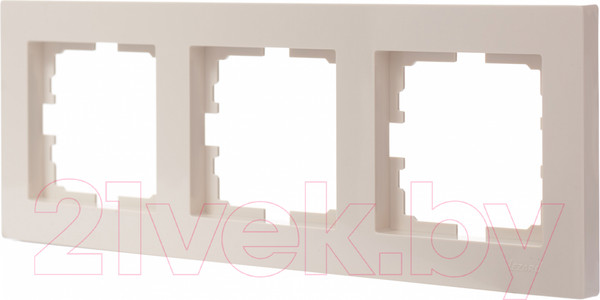 Изображение товара Рамка для выключателей и розеток Lezard Vesna 742-0300-148