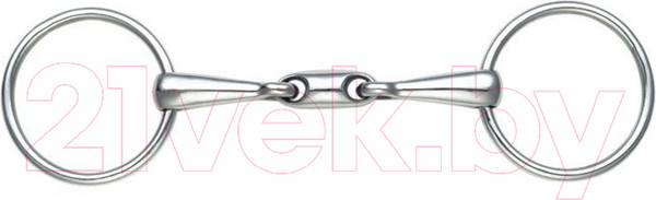 Изображение товара Трензель для лошади Shires Восьмерка с конфетой / 602/S/STEEL/5.5