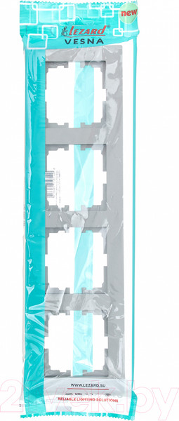 Изображение товара Рамка для выключателей и розеток Lezard Vesna 742-3500-149