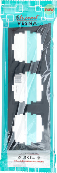 Изображение товара Рамка для выключателей и розеток Lezard Vesna 742-4200-148