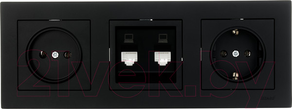 Изображение товара Рамка для выключателей и розеток Lezard Vesna 742-4200-148