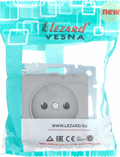 Изображение товара Розетка Lezard Vesna 742-3588-121B