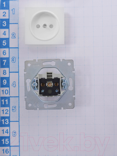 Изображение товара Розетка Lezard Vesna 742-0288-121B