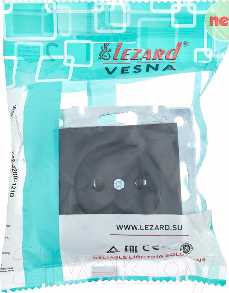Изображение товара Розетка Lezard Vesna 742-4288-121B